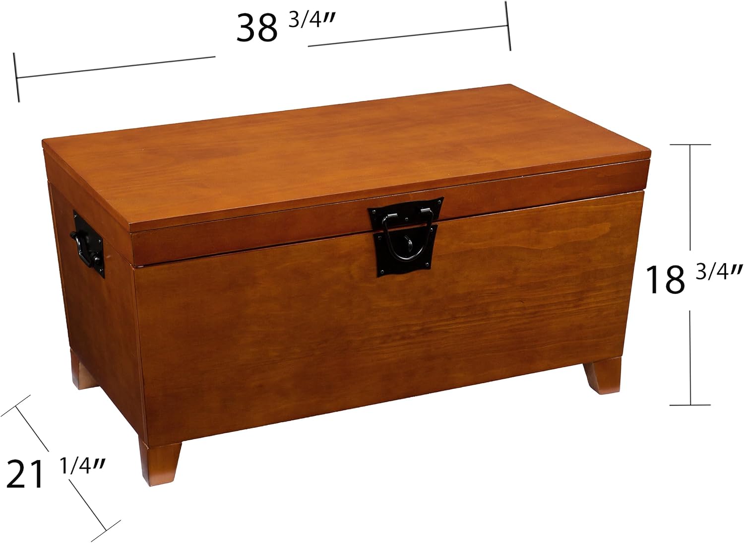 Brown Lift Top Storage Coffee Table