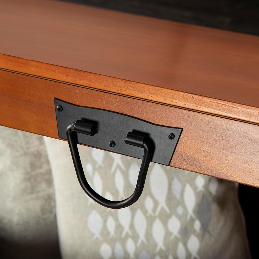 Brown Lift Top Storage Coffee Table